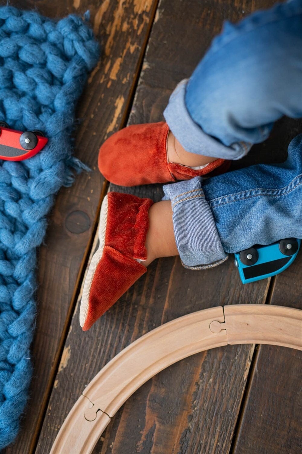 Red slippers for toddlers deals