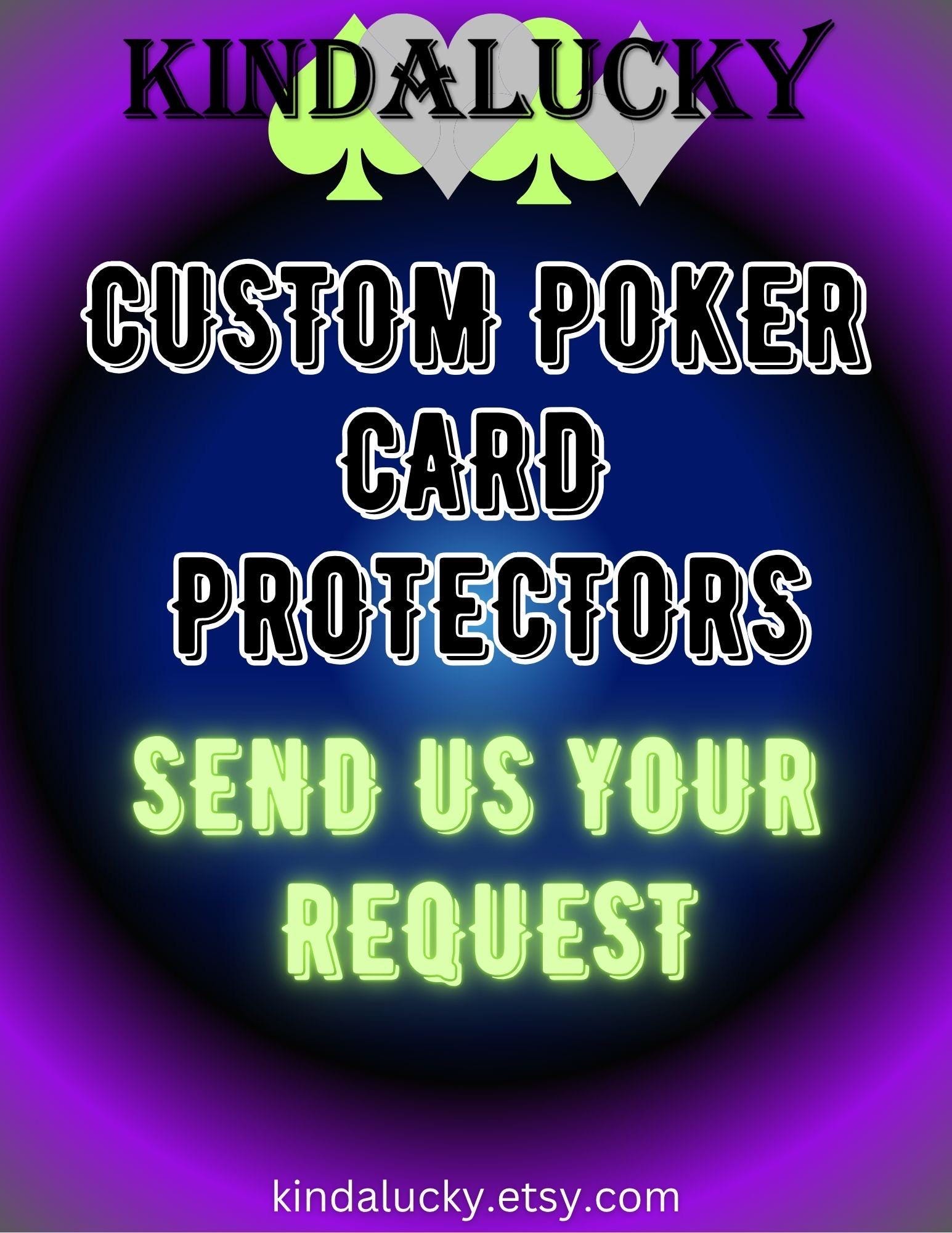 Poker card protector - Etsy 日本