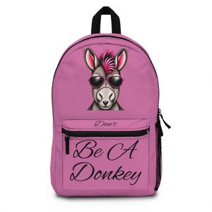 Don't Be a Donkey Poker Backpack