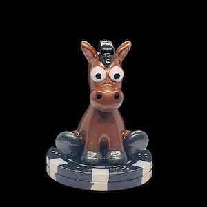 Donkey Poker Card Protectors. 3D Printed and Hand Painted to Order