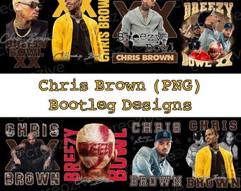 Chris Brown Breezy Bowl XX Tour 2025 Png Bundle, Breezy Bowl Png, Chris Brown Middle Finger Png, Chris Brown Png, Breezy Bowl Tour Png