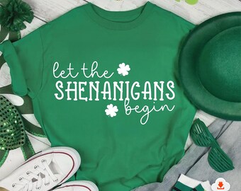 St Patricks Day PNG, Låt upptågen börja SVG-fil, upptåg SVG, St Patricks Day svg, St Paddy's Day svg, svg för St Patricks Day