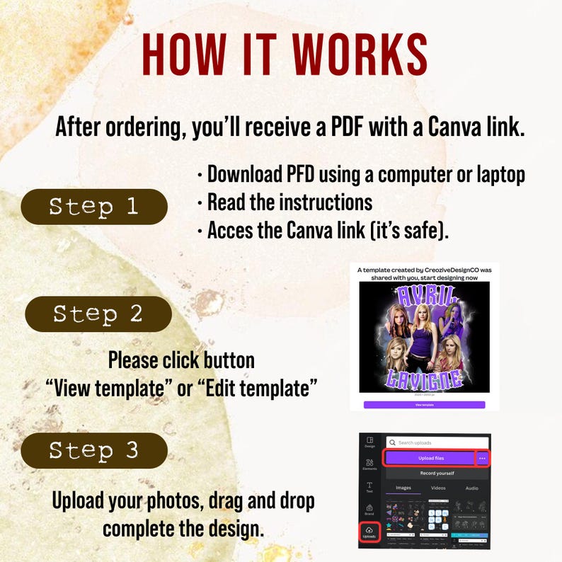 Easy Canva-bundel bewerkbare sjabloon, shirt jaren 90, T-shirt verjaardagsfoto gezichtsfoto, pakket bewerkbaar op canvas, gepersonaliseerd T-shirt vriendin foto afbeelding 6