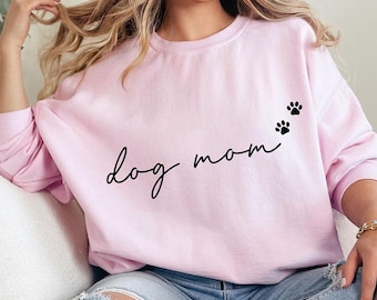 Dog Mom Svg, Dog Mama Svg, Dog Mother Svg, Paws Png Rescue Mom Svg. Cut File Cricut, Silhouette Dog Mama Png Black & White