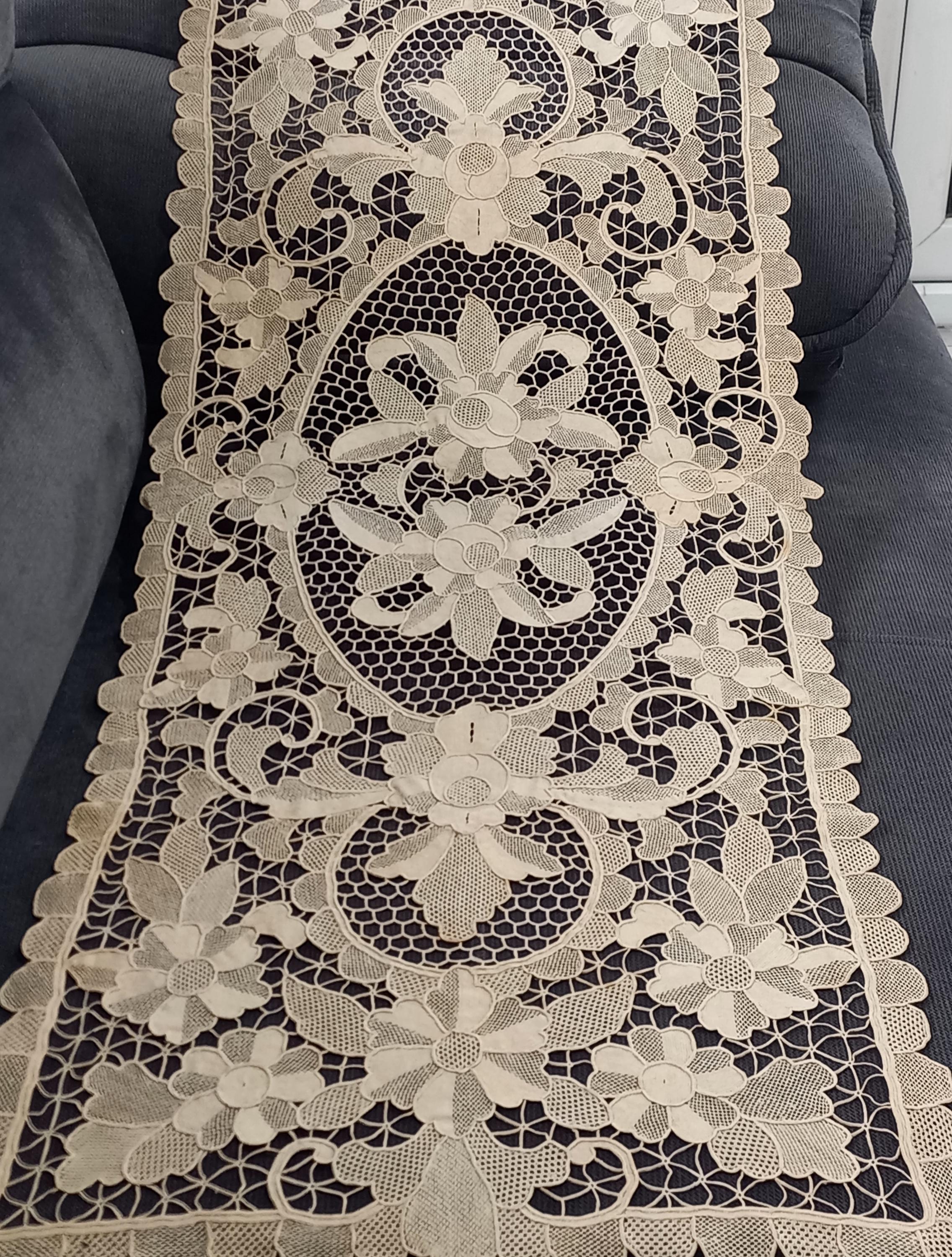 ブラーノレースランナー – イタリア伝統工芸品 16x42インチ - Etsy 日本