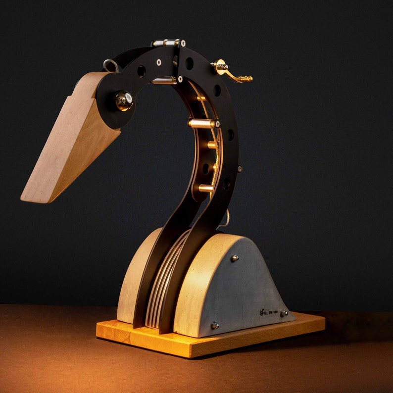 Industrial Table Lamp Mechanical Swan Desk Lamp Bird Lamp Unique Lamp