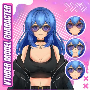CUSTOM LIVE2D VTUBER MODELL | Takelung für ein vtuber Model, benutzerdefiniertes vtuber Model, Live2D Model, benutzerdefiniertes Takeling 2d, vtuber Model Fee