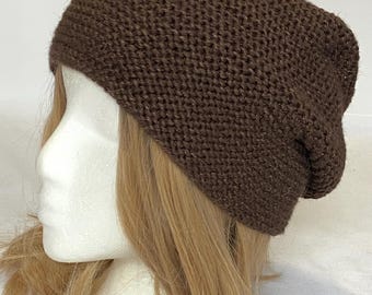 Gorro holgado de lujo con café turco