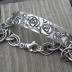 Rosevine Secret ID Bracelet Personalized Made To Order Sterling image 3