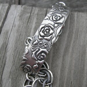 Rosevine Secret ID Bracelet Personalized Made To Order Sterling image 2