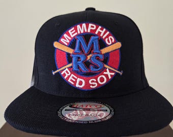 Gorra de béisbol con licencia de los Memphis Red Sox NLBM (negra)
