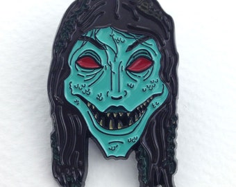 Siren soft enamel pin