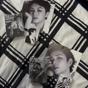 Tarjeta fotográfica oficial de Seventeen Happy Burstday versión Daredevil, carpetas con juego de 24 piezas