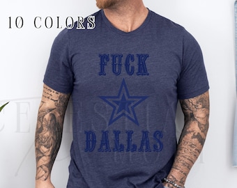 F Dallas Football Fan Unisex Tee: Game Day Shirt, Gift