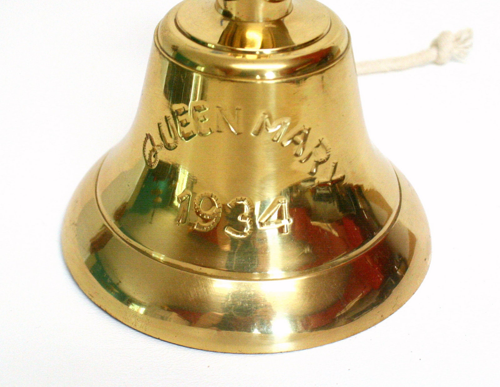 Vintage LONDON COMMEMORATIVE BRASS BELL (Made in England)