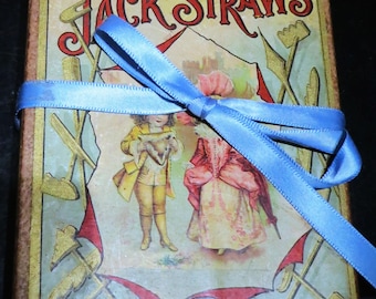 Vintage McLoughlin Brothers Jack Straws Game, 1888 Chromolithography