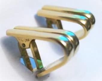 17 Pr, Vintage Gold Tone Cufflinks, 1940s-Present, Assorted Styles
