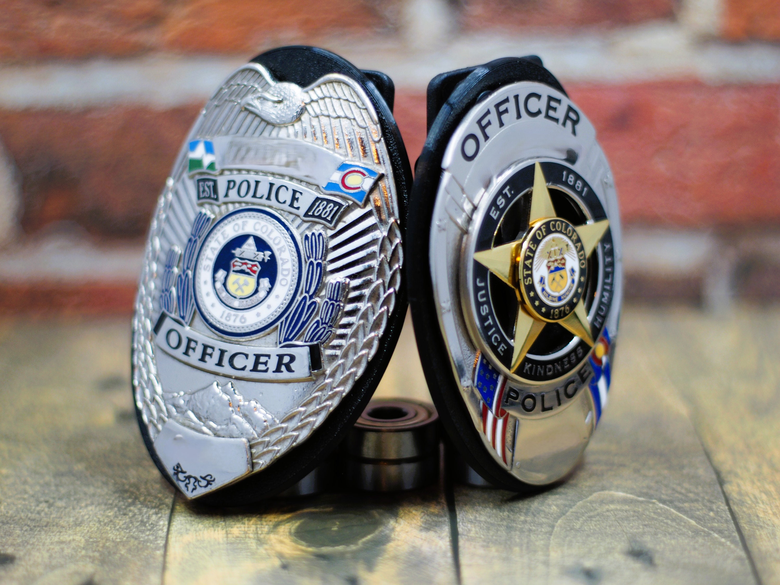Police Badge Holder Kydex - Etsy