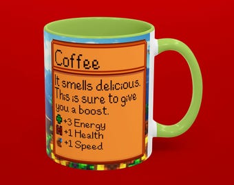 Stardew Valley Coffee Mug – Gamer Gift, Energy Boost