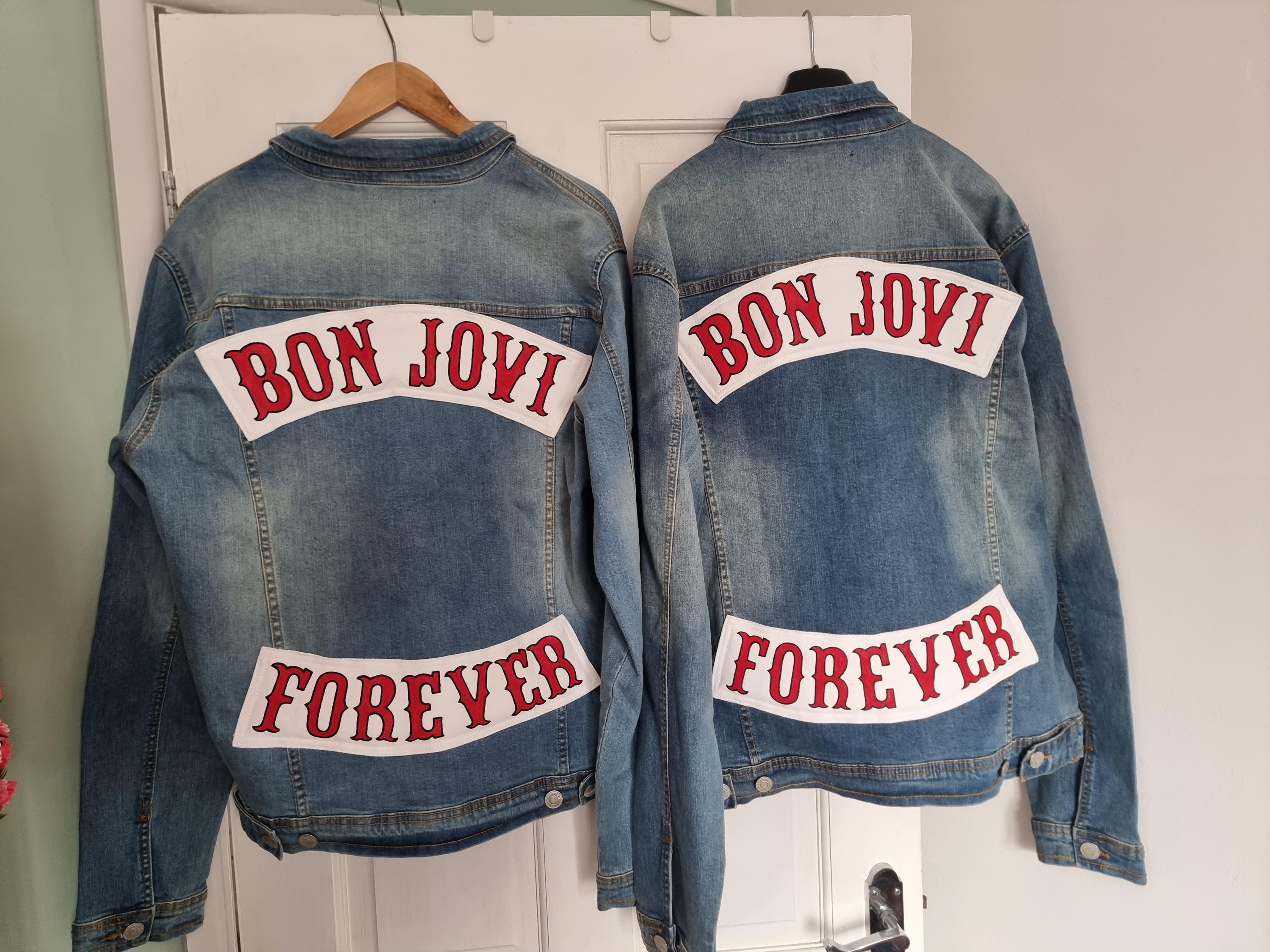 Bon Jovi Forever Denim Jacket - Etsy