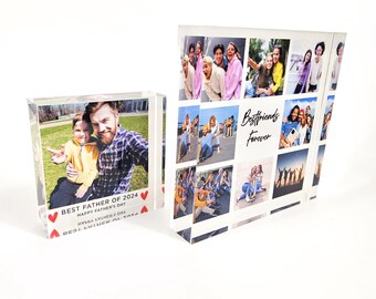 Custom Acrylic Photo Block | Personalized Picture Frame Gift