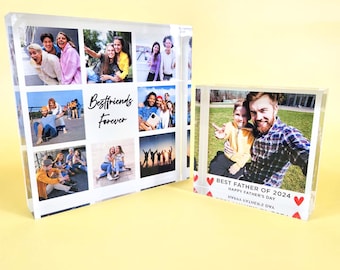 Custom Acrylic Photo Block | Personalized Picture Frame