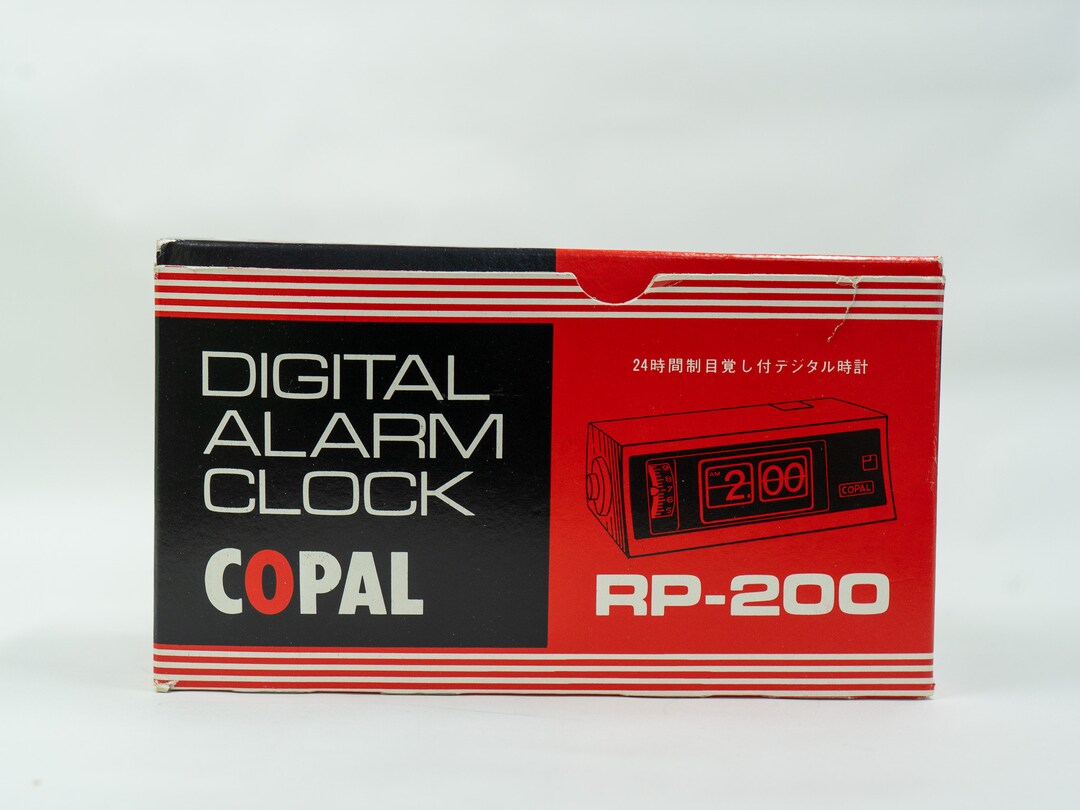 COPAL パタパタ時計 RP-200 COPAL 200 パタパタ時計（黄色） - 「宝の森」昭和