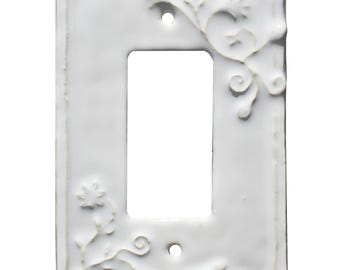 MADE TO ORDER: Vine Keramik Wippe in Arktik Weiß