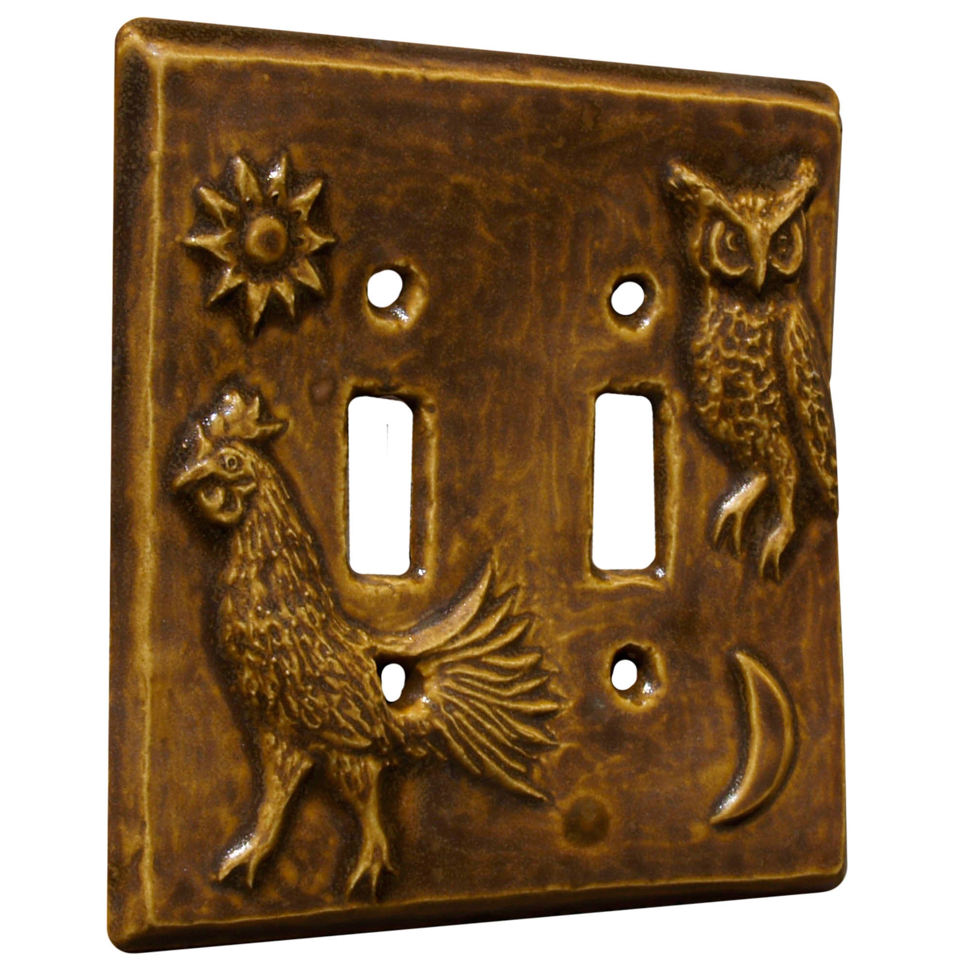 Cubierta del interruptor de doble interruptor de luz de doble | Etsy