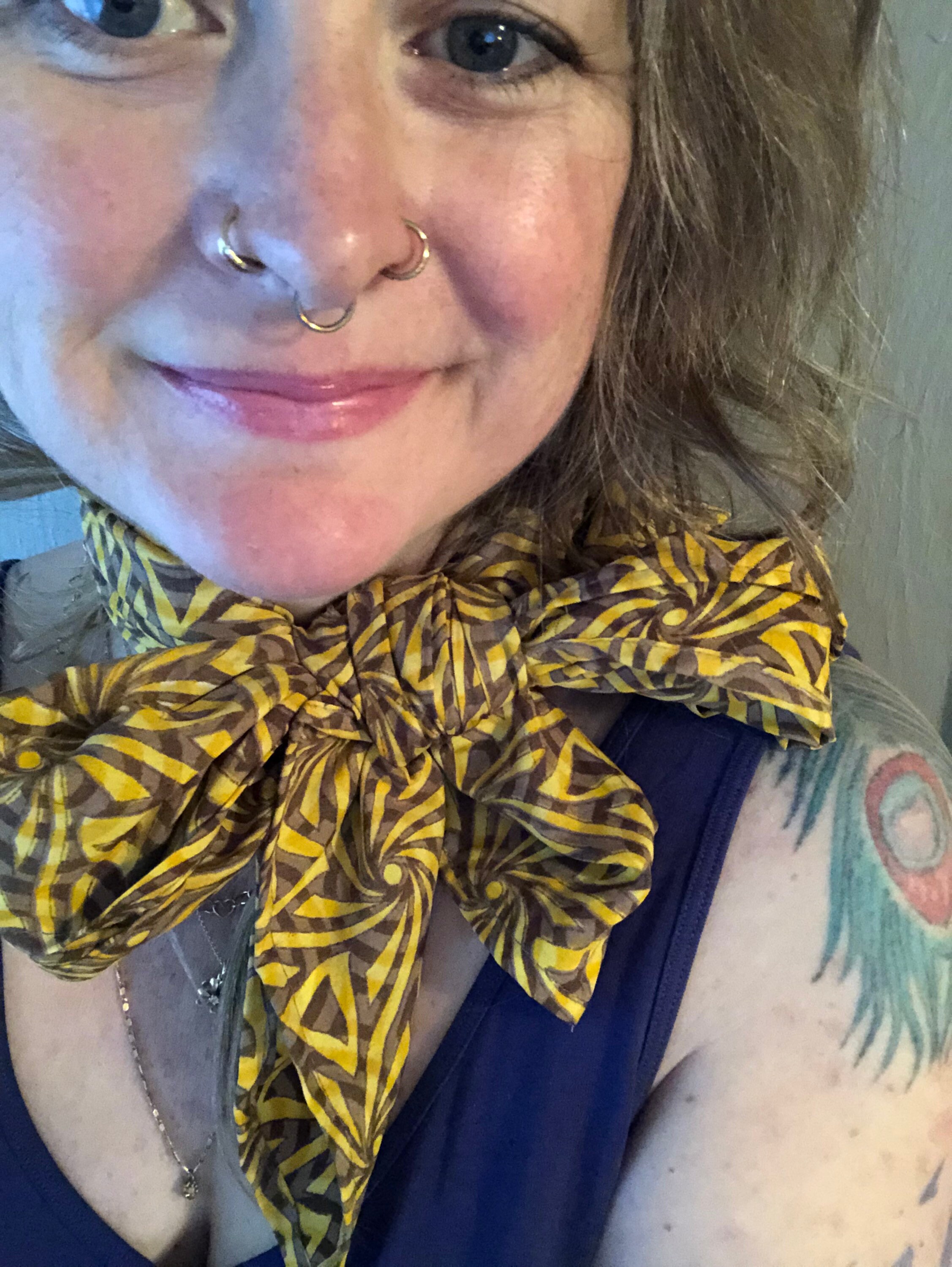 小物 NICENESS BUG Bandanna Scarf Spruce Jigsaw Bandana – Block Shop
