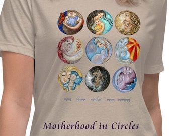 NEW** Motherhood in Circles - Women's Relaxed T-Shirt