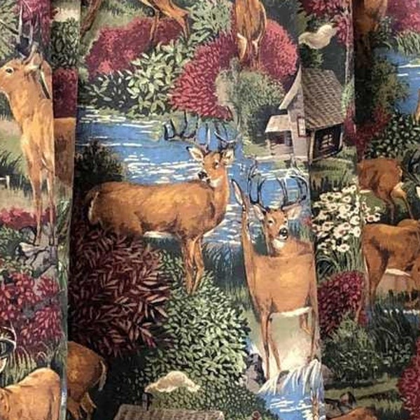 Deer Haven Quilted Curtains NCU0DDK1937
