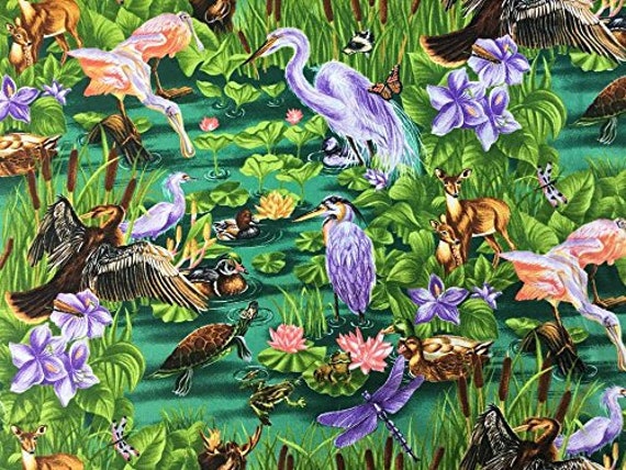 Marsh Swamp Valance Wetlands Marshland Lowland Everglade Swamp - Etsy Marsh Swamp Valance Wetlands Marshland Lowland Everglade Swamp - Etsy
