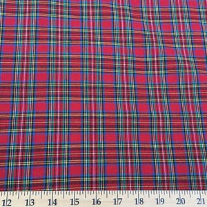 Cotton Quilt Fabric Flannel Hadley Navy & Red Plaid - AUNTIE CHRIS QUILT  FABRIC. COM