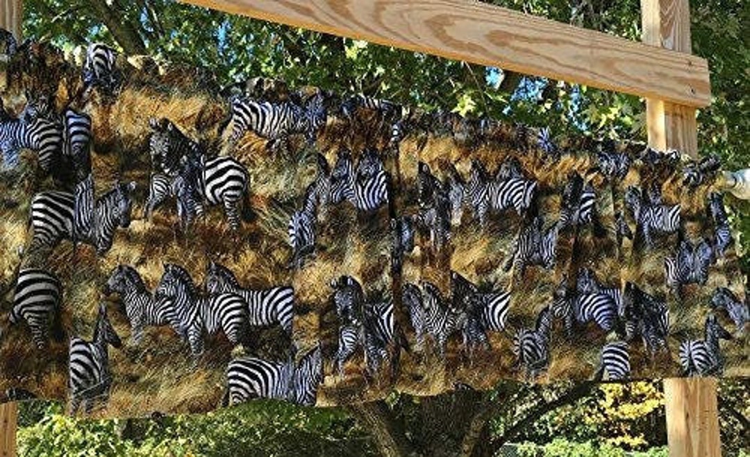 Wildlife Zebra Valance African Jungle Zoo Animal Scenic Etsy