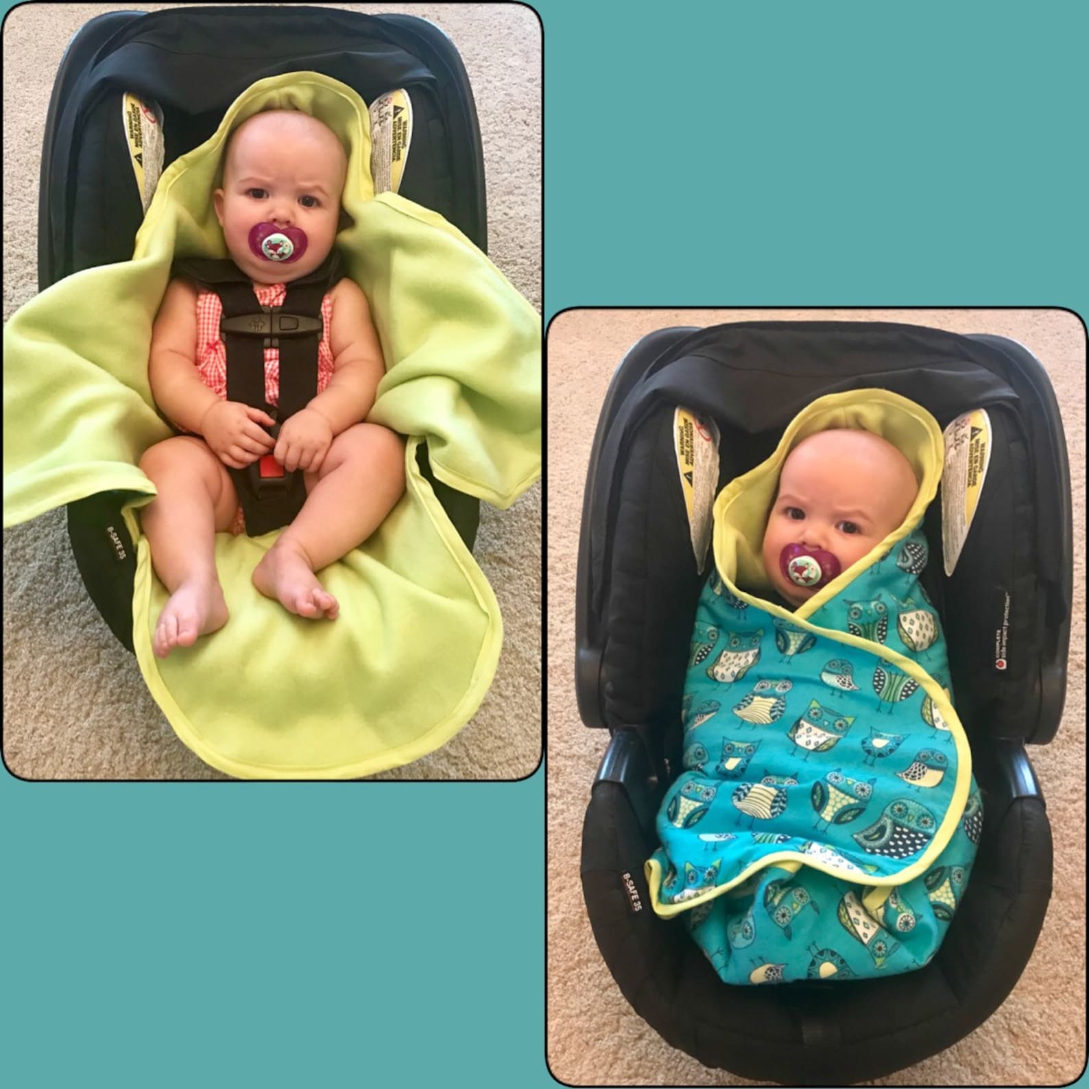 Car Seat Blanket Travel Baby Blanket Car Seat Cover Baby Etsy