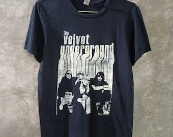 The Velvet Underground T Shirt, 100% Combed Cotton, Fair Wear