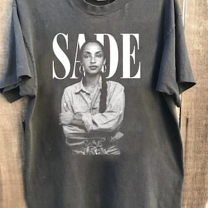 Sade Vintage 90s T-Shirt, Sade Concert Shirt, Sade Pop Music Fan shirt, Sade Gifts for Men Women Unisex Tee, Sade Adu Gift Merch