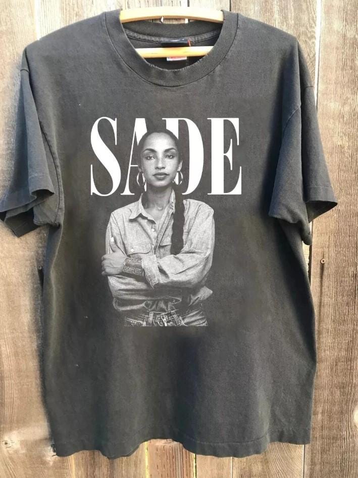 SADE Tシャツ Unfinished Studios 新作 グレー XL Sade t shirt - Etsy