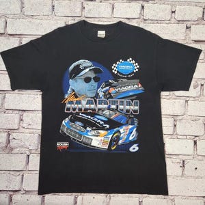 Vintage 90s Mark Martin  Nascar Racing Shirt, Mark Martin T-shirt, Mark Martin Fan Racing Tee, Nascar Racing Shirt , Gift For Fan