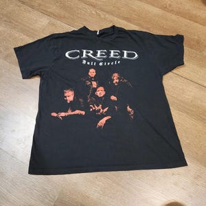 Retro Creed Metal Shirt, Creed Band Tshirt, Creed Band Fan Shirt, Creed Tour Shirt, Rock Band Creed Graphic Shirt, Creed Concert Shirt