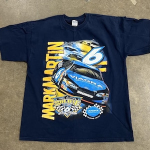 Vintage 90s Mark Martin  Nascar Racing Shirt, Mark Martin T-shirt, Mark Martin Fan Racing Tee, Nascar Racing Shirt , Gift For Fan
