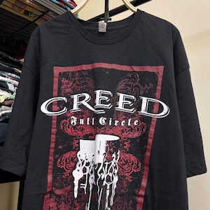 Retro Creed Metal Shirt, Creed Band Tshirt, Creed Band Fan Shirt, Creed Tour Shirt, Rock Band Creed Graphic Shirt, Creed Concert Shirt