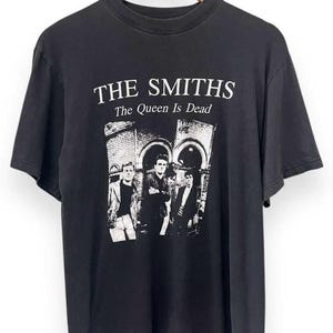 Camiseta vintage de The Smiths, banda musical de los 90, álbum de The Smiths, regalo gráfico de The Smiths para hombre y mujer.