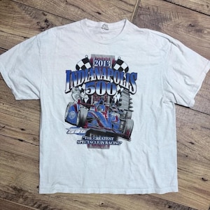 Vintage 2013 Indianapolis 500 Indy Racing T-Shirt, Indianapolis 500 T-shirt, IndyCar Fan Racing Tee, Nascar Racing Shirt