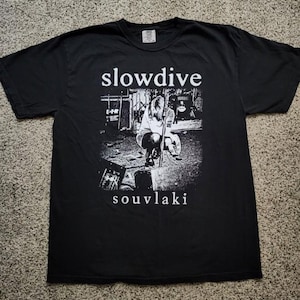 Vintage Slowdive T-Shirt, Slowdive Band Shirt, Slowdive Tour Concert Gift For Men And Women Unisex T-Shirt, Gift For Her, Gift For Him