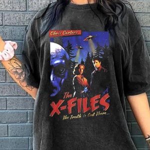 My X-Files, The Truth Is Out There T-Shirt, TV Show, Movies Collection The X Files Shirt, Dana Scully, Fox Mulder and Scully