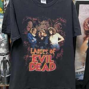 Evil Dead Horror Movie T-Shirt, Unisex Tee shirt, Scary Movie T-shirt Birthday Gift, Vintage Retro Movie shirt, Halloween Christmas Gift