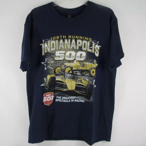 Vintage 90s Indianapolis 500 IndyCar Racing T Shirt, Indianapolis 500 T-shirt, IndyCar Fan Racing Tee, Nascar Racing Shirt