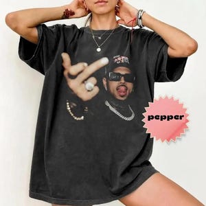 Camiseta Chris Brown Tour Breezy Bowl XX V2 Vintage Comfort Colors, Camiseta Concert Retro 2025, Camiseta com estampa Chris Brown, Camiseta Music Tour Y2K